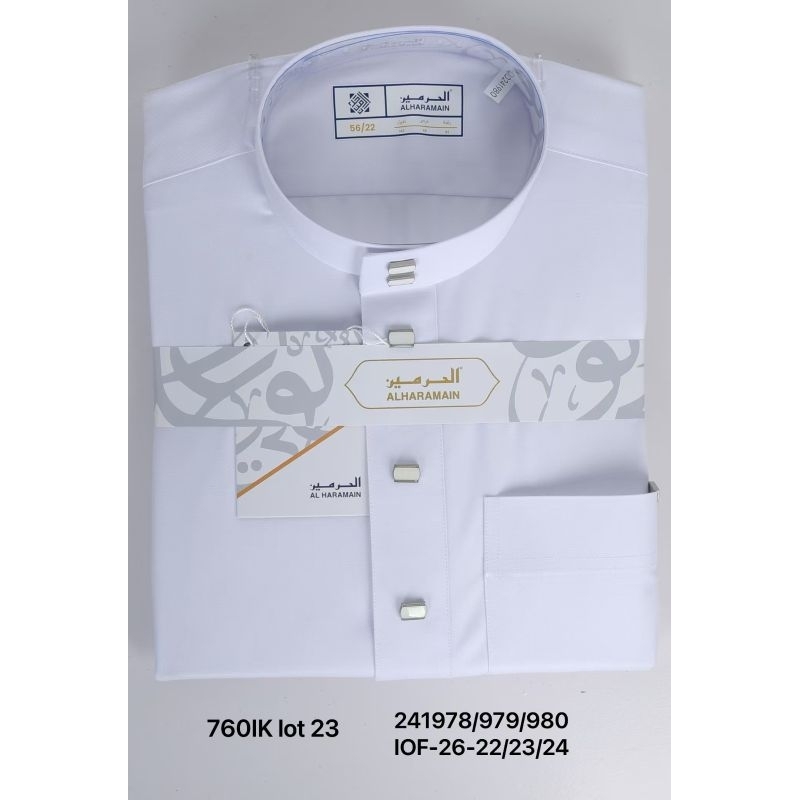 (WOLL) GAMIS AL HARAMAIN PREMIUM NON MANSET BAHAN WOLL REGULER