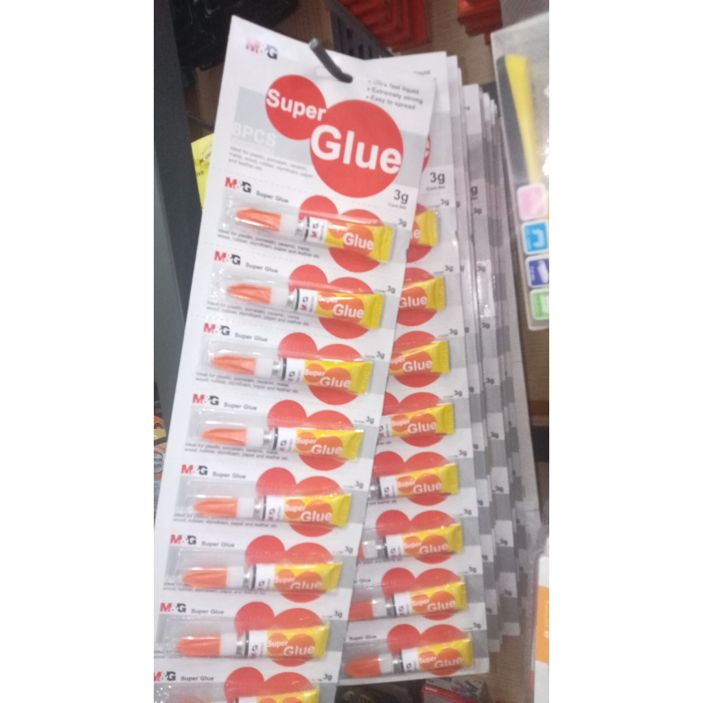

M&G Super Glue 3 gr / M&G Lem Serbaguna 3 gr AWG97063 (1 PCS)