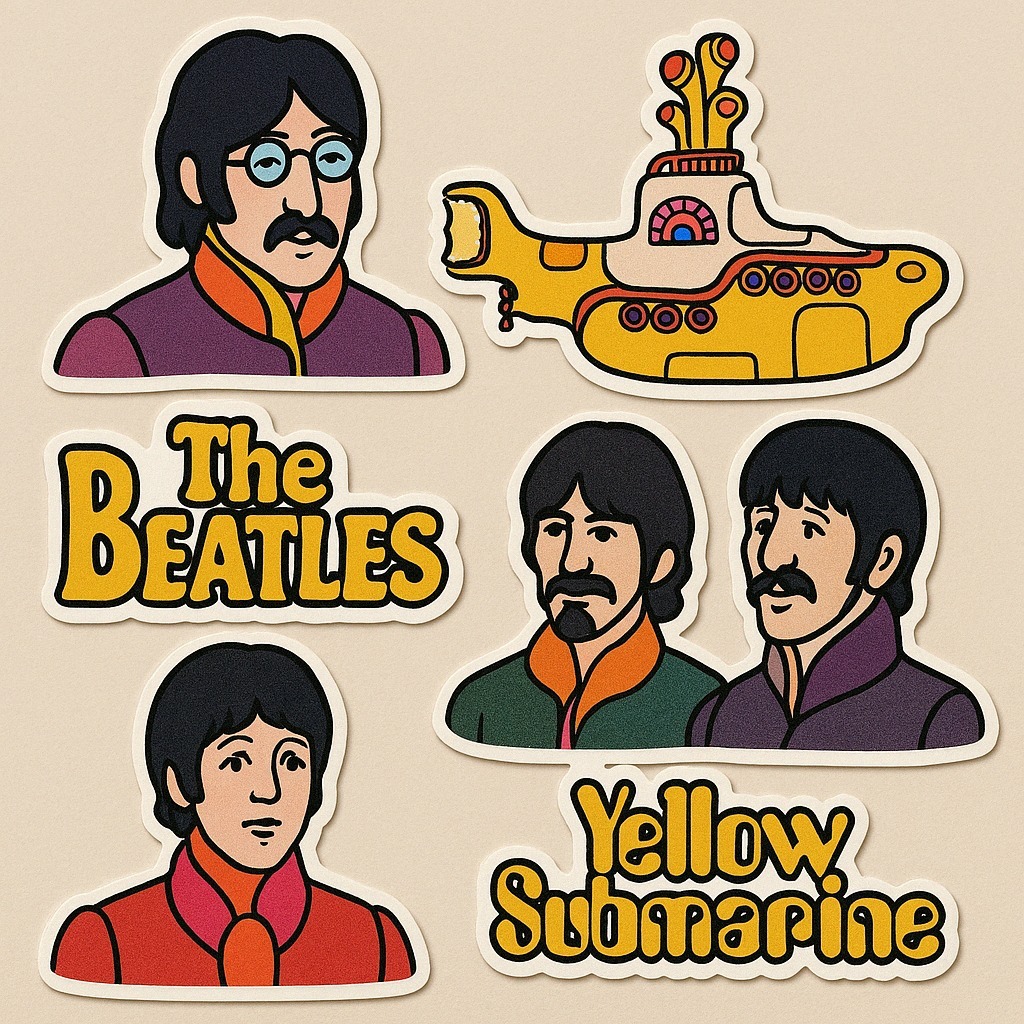 

Sticker Yellow Submarine The Beatles
