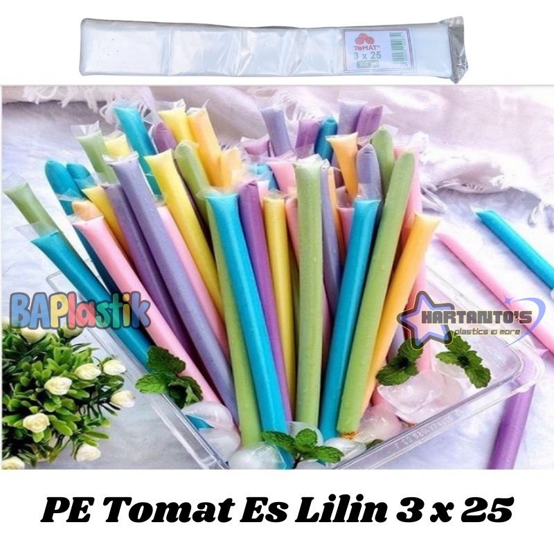 Plastik Es Lilin TOMAT Es Mambo Es Pensil 100 gr