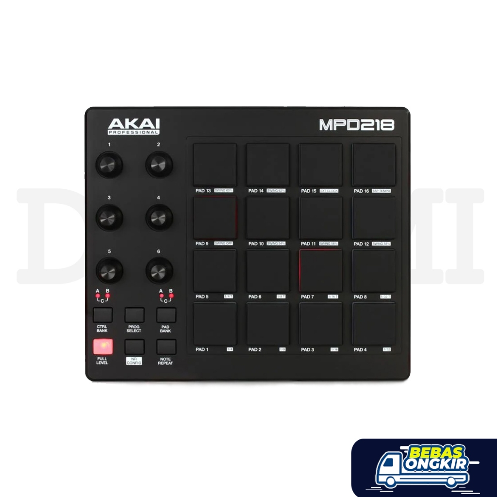 AKAI MPD218 / MPD 218 / MPD-218 Pad Controller