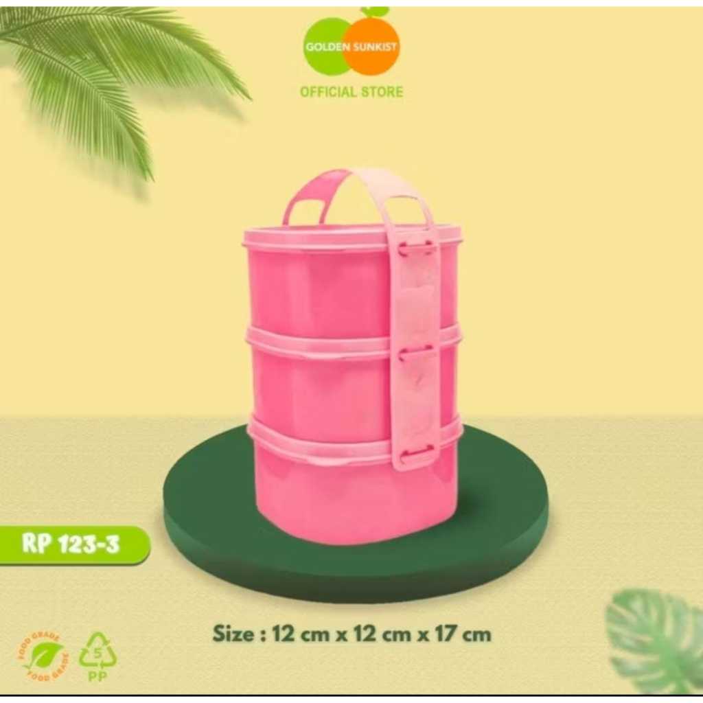 RANTANG PIKNIK ANAK SUSUN 3 GOLDEN LEMON (RP 123-4)