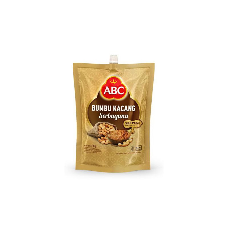 

ABC Bumbu Kacang Serbaguna 180g pouch