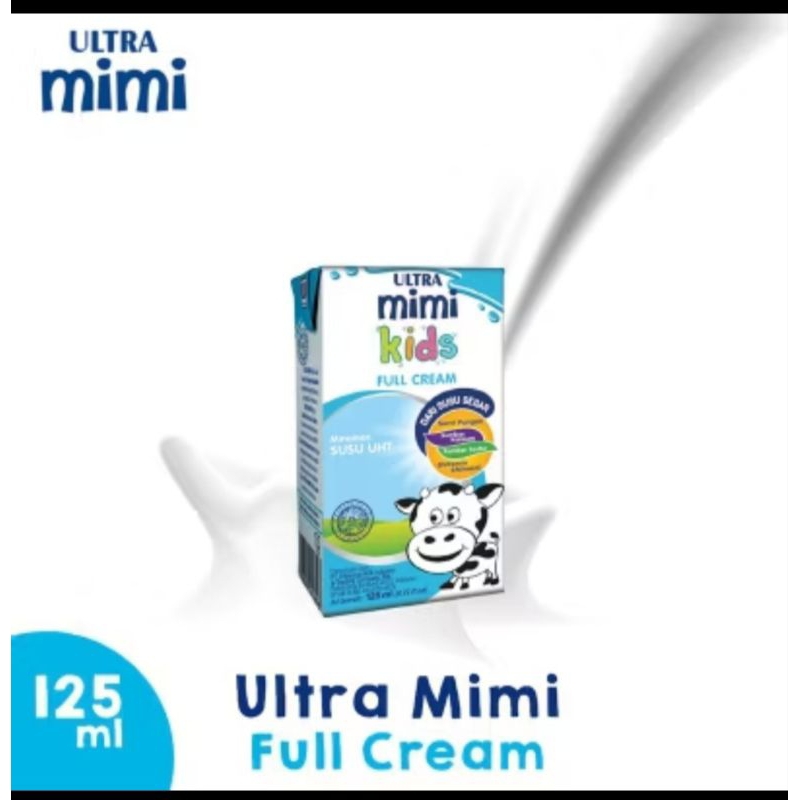 

ultra mimi fullcream 125ml paket