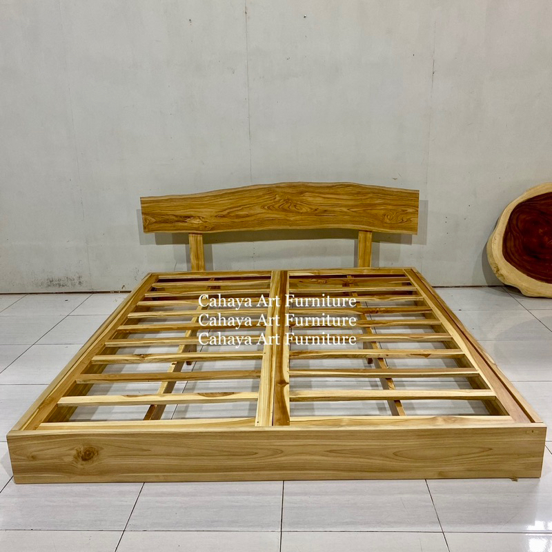 ranjang tidur kayu jati minimalis , dipan tidur kayu jati costum , ranjang anak kayu jati