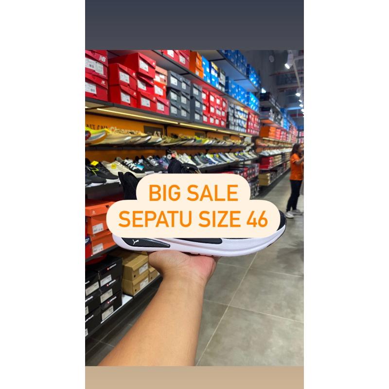 BIG SALE 70% SEPATU ORIGINAL SIZE 46-48