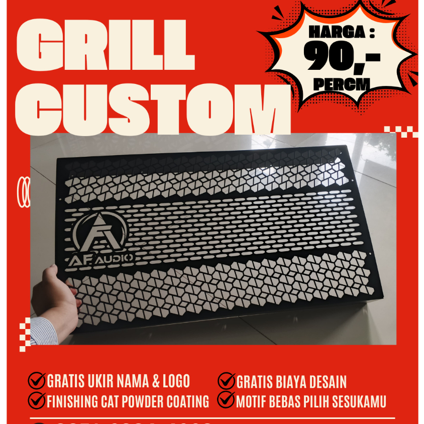 Grill Speaker Box Rumahan