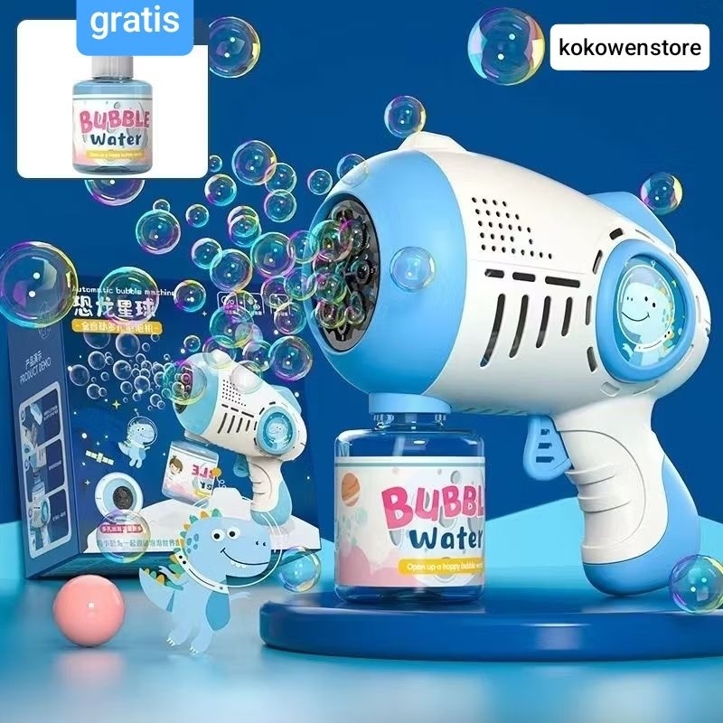 RJ9 elektrik guns pistol bubble gelembung mainan gelembung mainan tembakan gelembung water guns