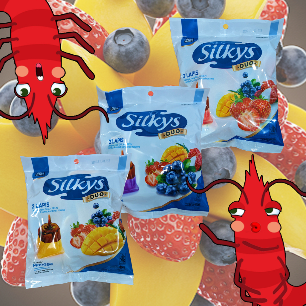 

Silkys Duo Jelly Dos isi 15 Pack x 10 Pcs