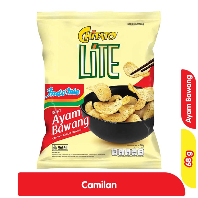 Chitato Lite Keripik Kentang Ayam Bawang 68 g