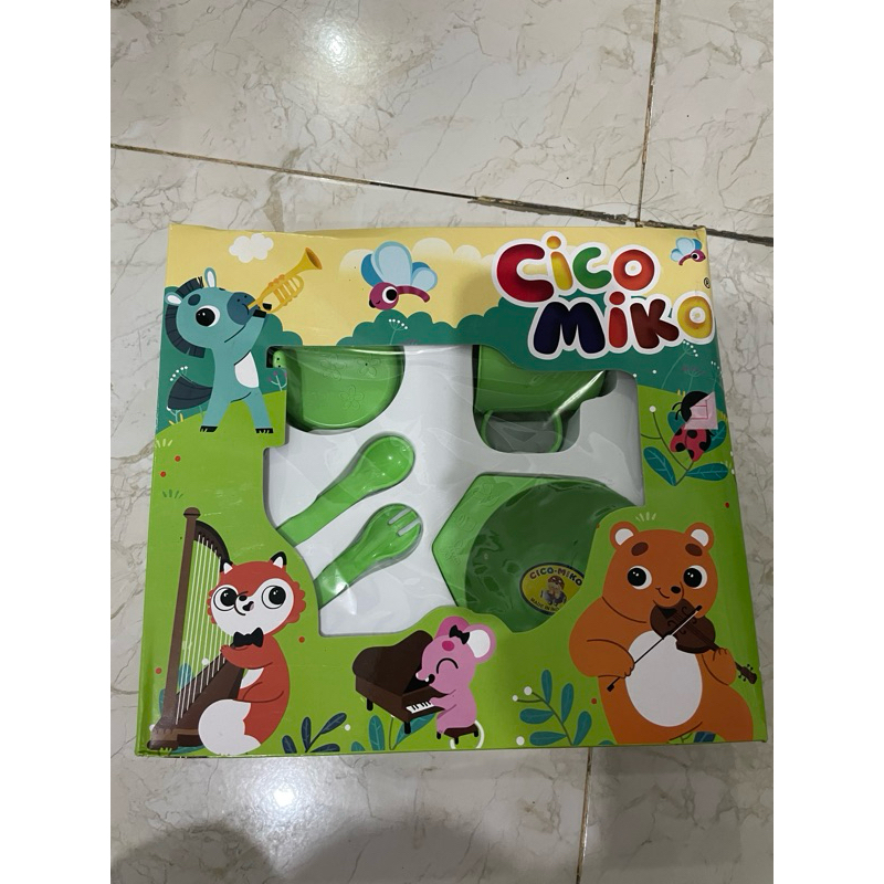 CICO MIKO Feeding Set Medium - Set Peralatan Makan Bayi CICO MIKO BPA Free