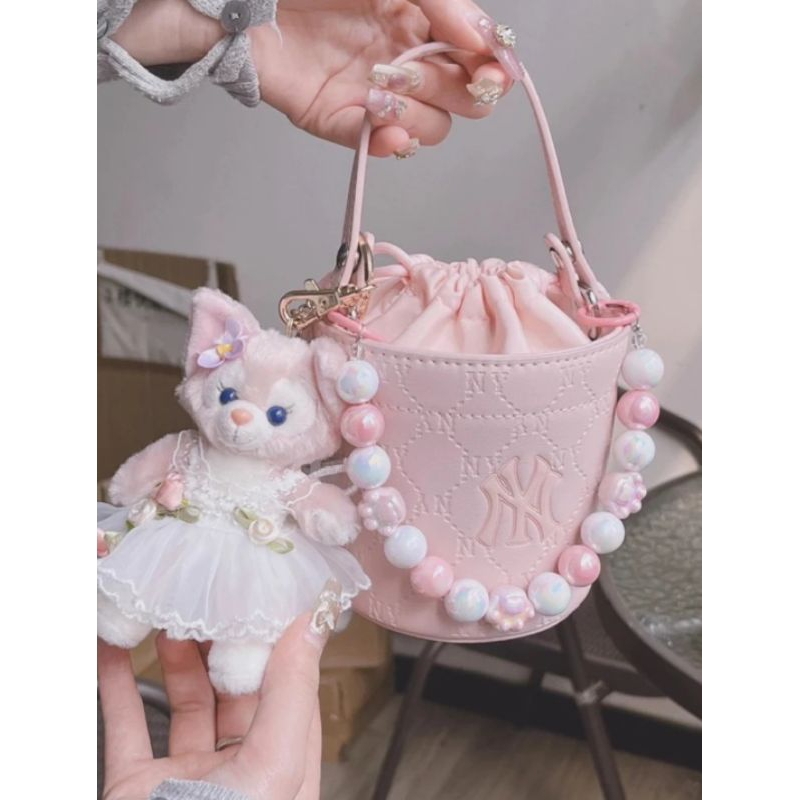 MLB Stravon Bucket Bag Pink