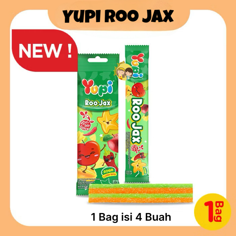 

Yupi Roo Jax Mini Bag 32 Gr Rasa Rujak Asam Manis by Jadoel_Snack
