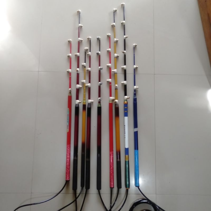 Stik sprayer nozzle kabut panjang 2.5 & 3 meter 5 nozzle kuningan/Alat pertanian, alat perkebunan
