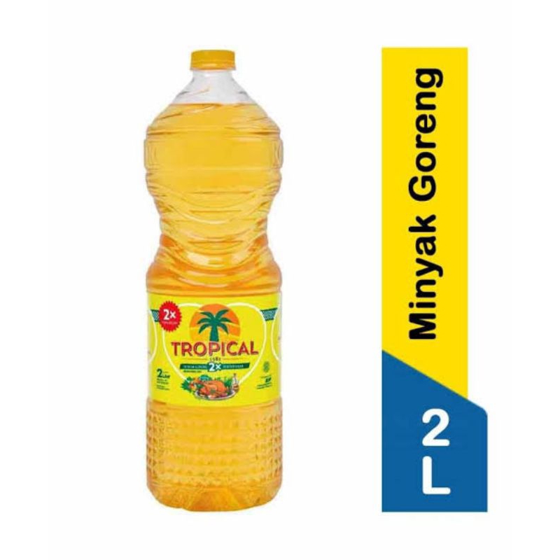

TROPICAL Minyak Goreng 2 Liter kemasan botol