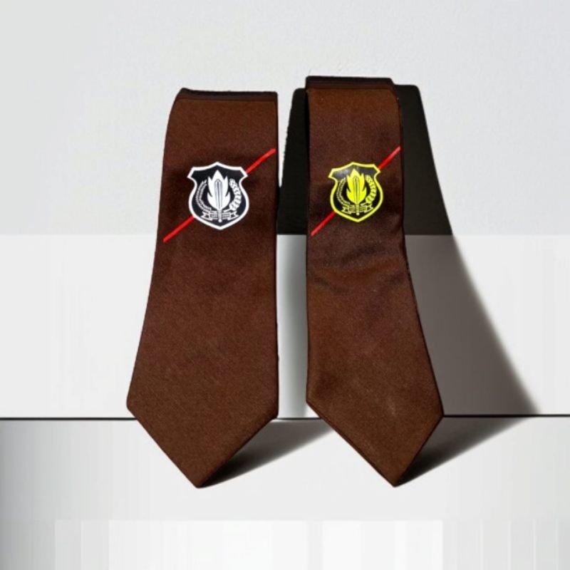 Dasi Coklat Logo Satpam