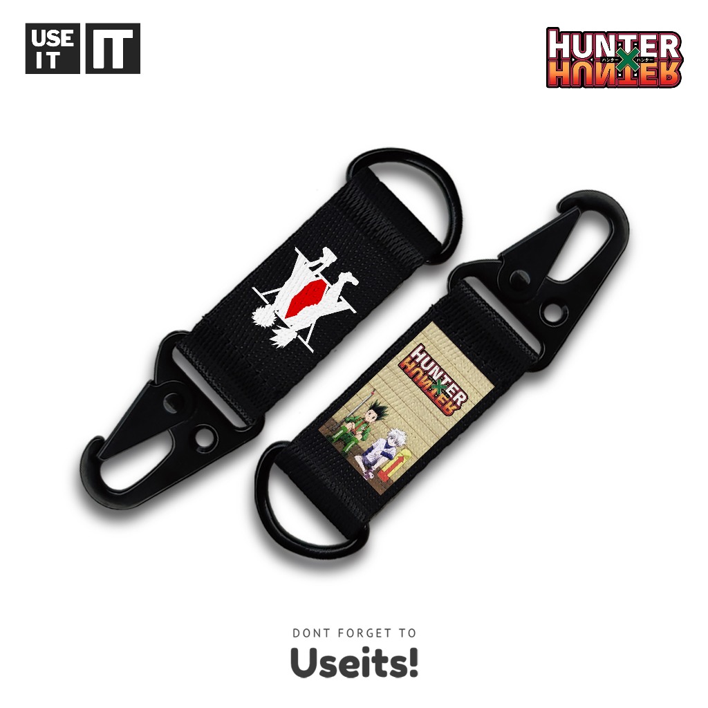 Gantungan Kunci Anime Hunter x Hunter - Keychain Anime Hunter x Hunter - Keychain Custom 2Sisi KHXH2