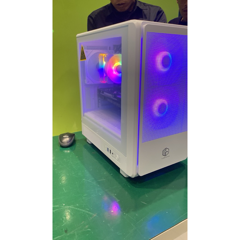 PC GAMING & EDITING KENCANG Intel i5-12400F + RTX 3050 RAM 32GB | SSD 512GB | Casing Cube Gaming