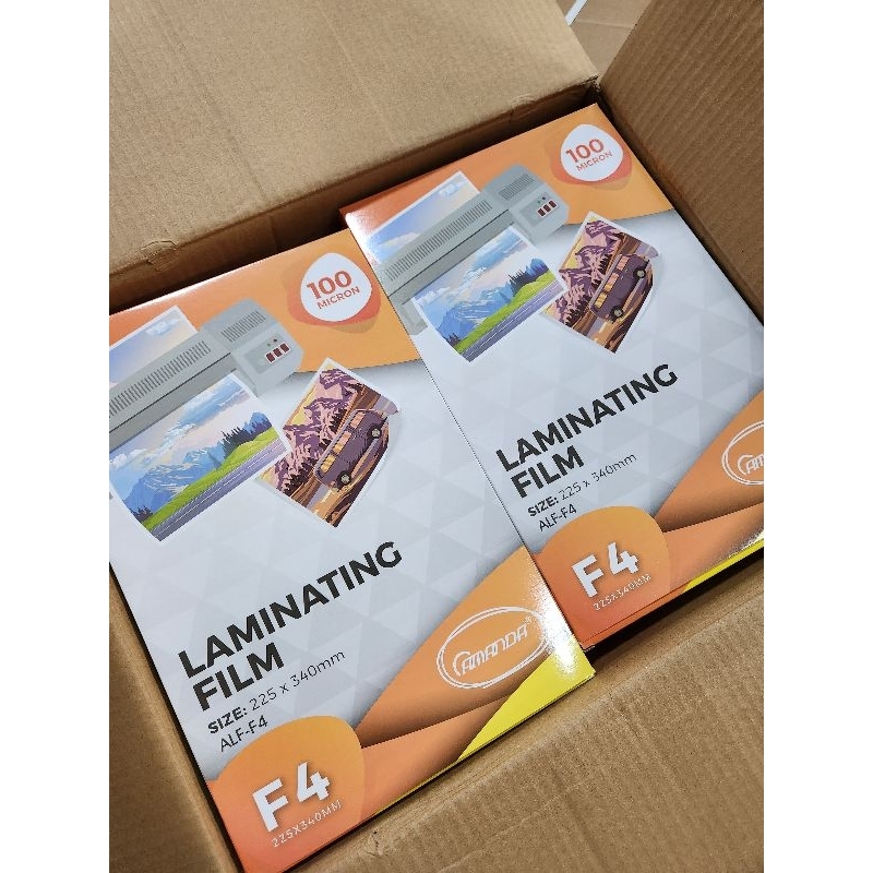 

PLASTIK LAMINATING F4 AMANDA 100 MICRON