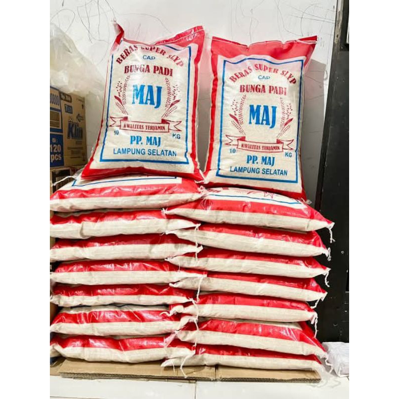 

Beras merk MAJ