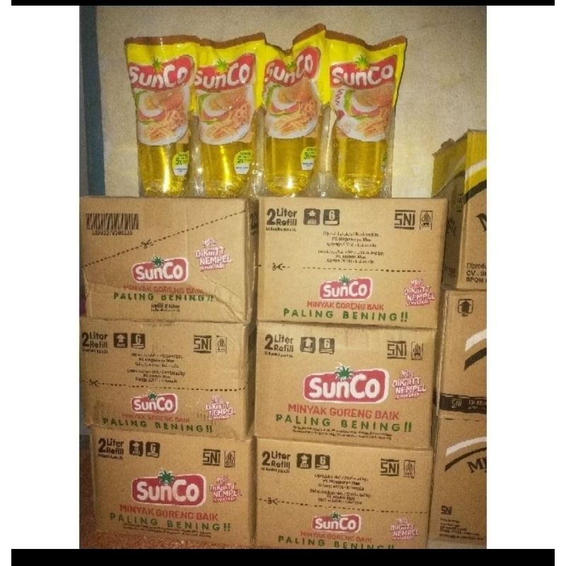 

Sunco 1 liter minyak goreng eceran