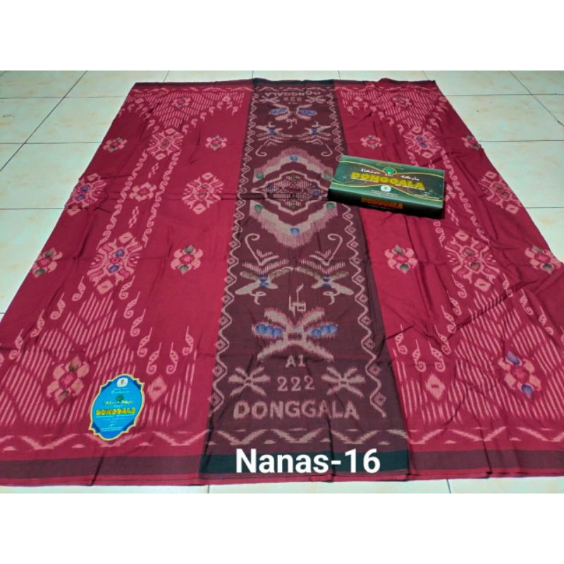 SARUNG DONGGALA KODE P || SARUNG DONGGALA TIPE NANAS | SARUNG DONGGALA PRIA | SARUNG DEWASA
