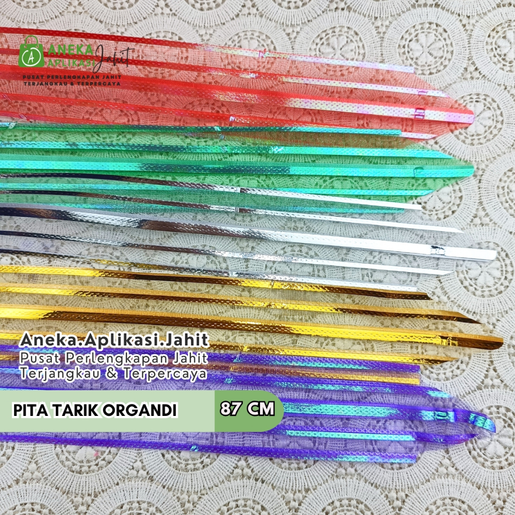 

10 BIJI PITA TARIK ORGANDI S05 / PITA SERUT UKURAN 50 MM (87 CM)