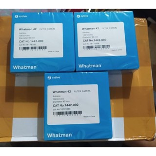 ecer 10 lembar Kertas saring whatman _Whatman no. 42 filter paper ecer diameter 90 mm