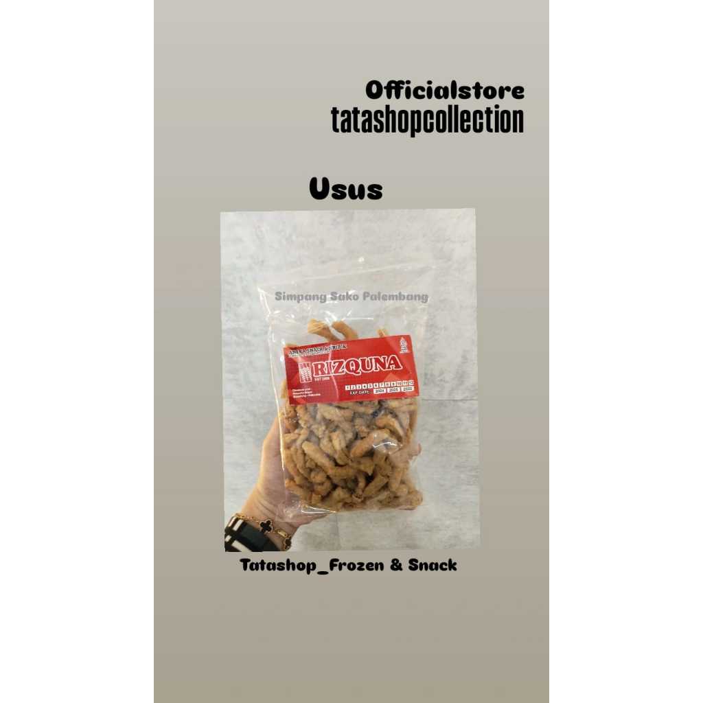 

RIZQUNA KERIPIK USUS AYAM 150 GR