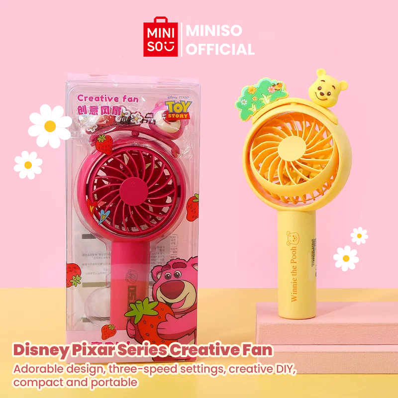 Miniso X Disney Collection Mini Fan Kipas Portable Kipas Mini Kipas Angin USB