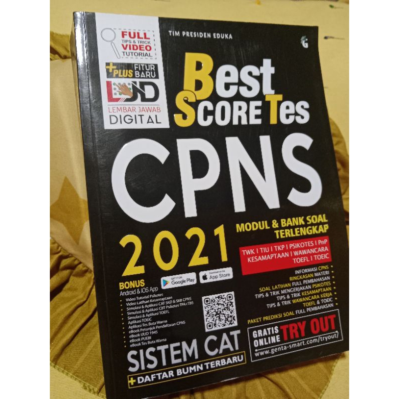 [PRELOVED] Buku Modul Soal Terlengkap CPNS Edisi 2021 [ORIGINAL]