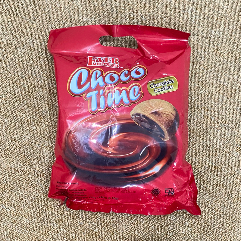 

Choco Time/Cookies isi cokelat/Cemilan cokelat