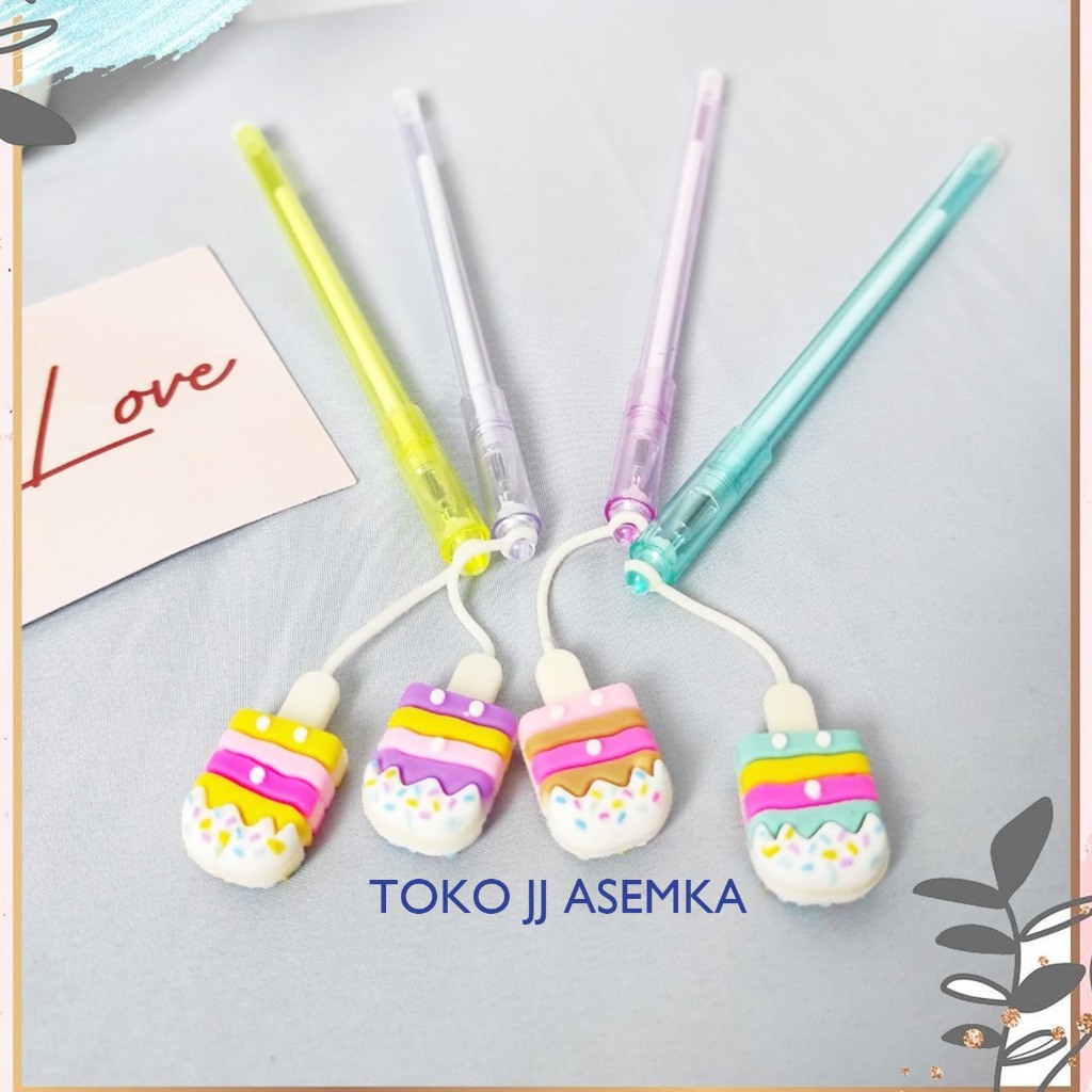 

PULPEN GANTUNGAN ICE CREAM KARET LUCU UNIK KARAKTER ALAT TULIS SEKOLAH TERMURAH COD