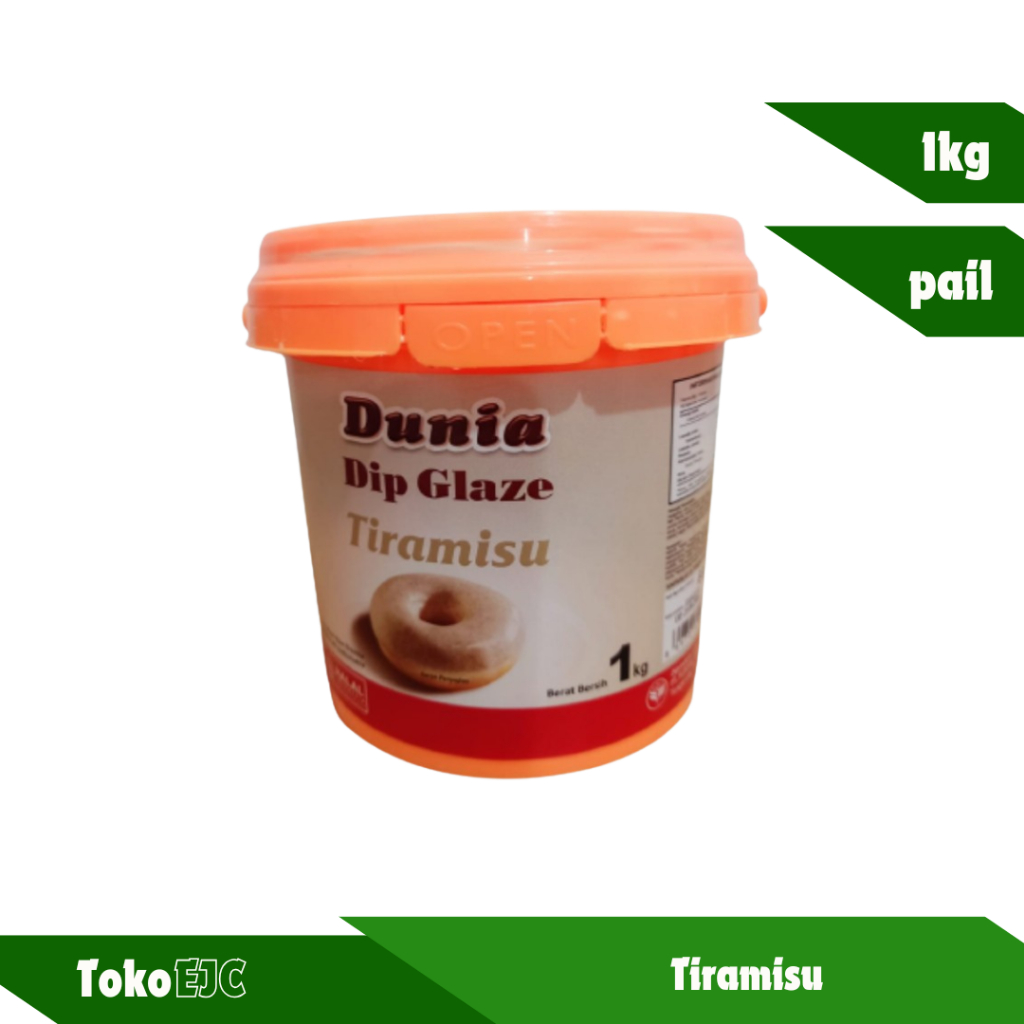

Ygshop17 Dunia Dip Glaze Eco All Variant 1 Kg Selai Donat / Selai Roti / Selai Kue - Bahan Kue