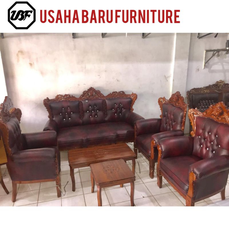 kursi jati Romawi/garuda