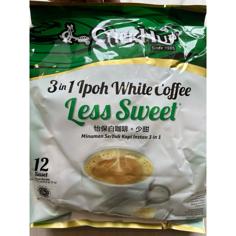 

CHEKHUP WHITE COFEE LESS SWEET 3in1 420gr