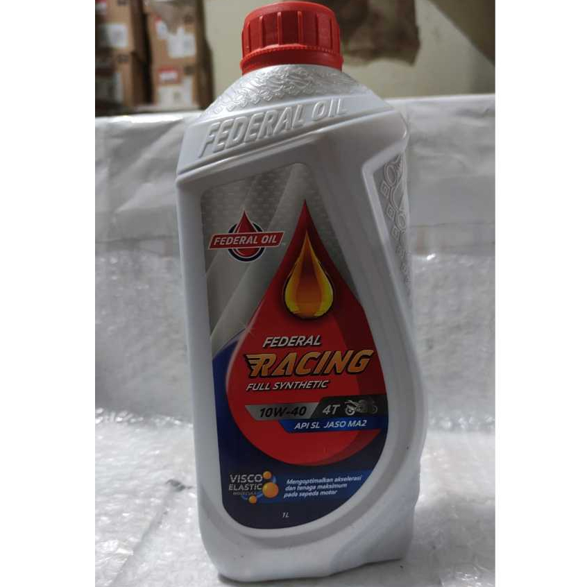 OLI FEDERAL RACING 1 LT , 10W-40 API SL , JASO,MA2