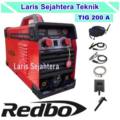 MESIN LAS ARGON STAINLESS TIG 200A REDBO TRAVO LAS MESIN LAS 200