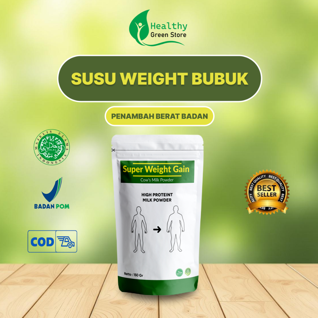 

SUPER WEIGHT – Susu Penambah Berat Badan, Meningkatkan Nafsu Makan dan Penyerapan Nutrisi, Aman untuk Anak dan Dewasa