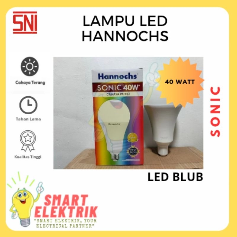 Lampu LED Sonic 40 Watt / hannochs LED 40w