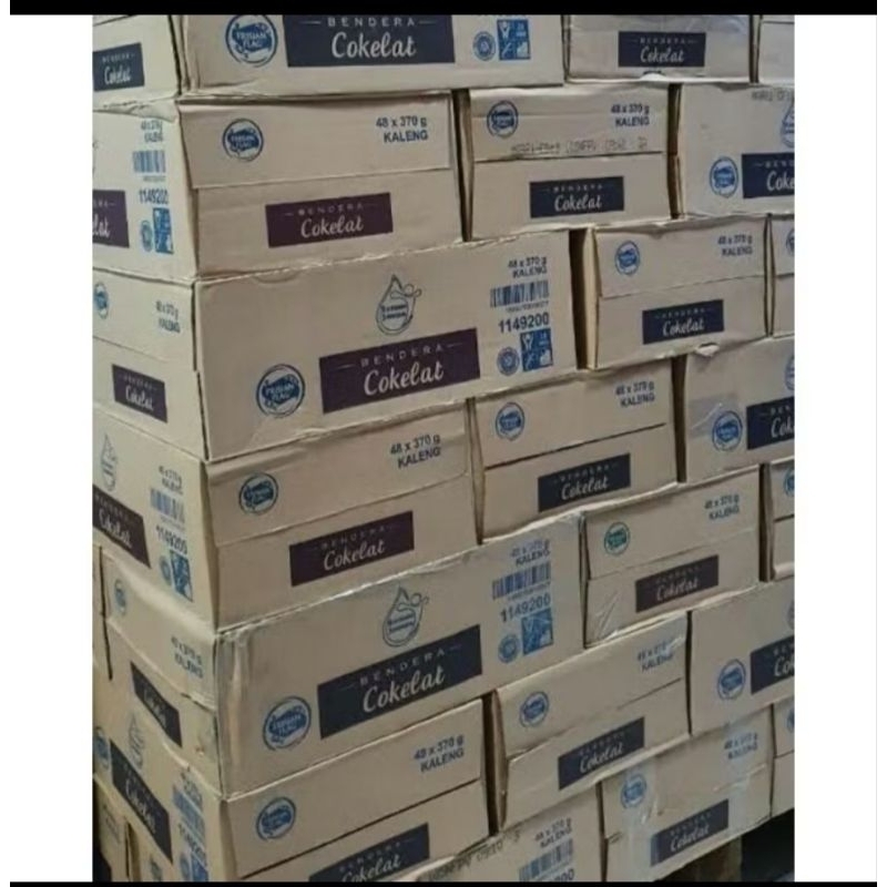 

Frisian flag renteng coklat karton