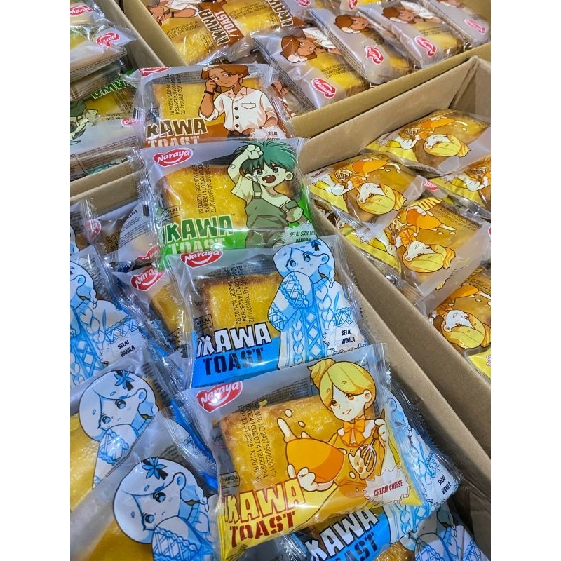 

roti ikawa toast naraya