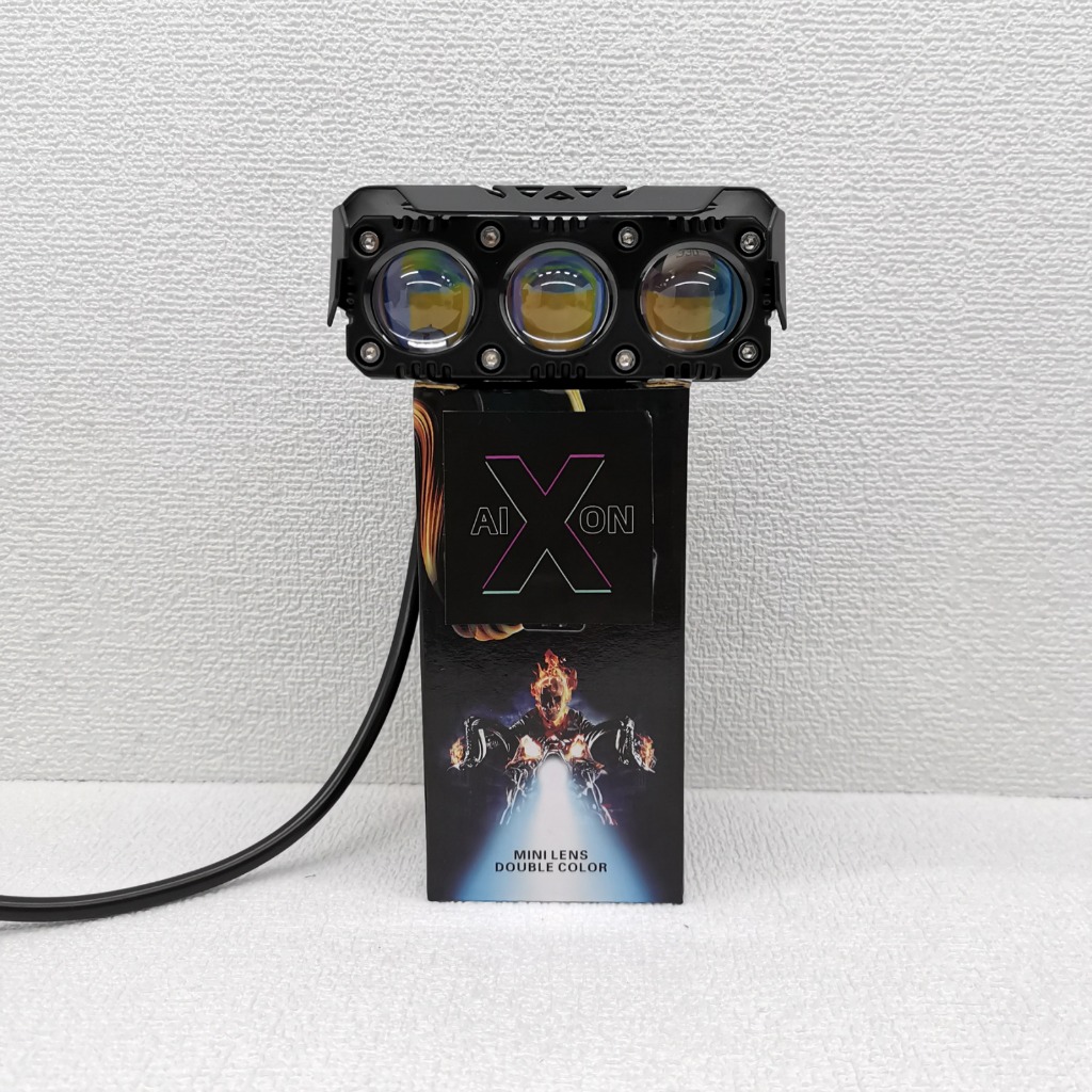 LAMPU TEMBAK MOTOR  – LED PROJEKTOR AKSESORIS MOTOR BISA KEDIP KEDIP