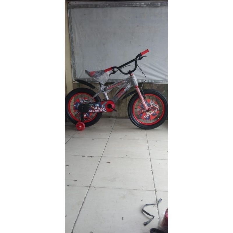 sepeda bmx 18x3.0 Atlantis atau unity