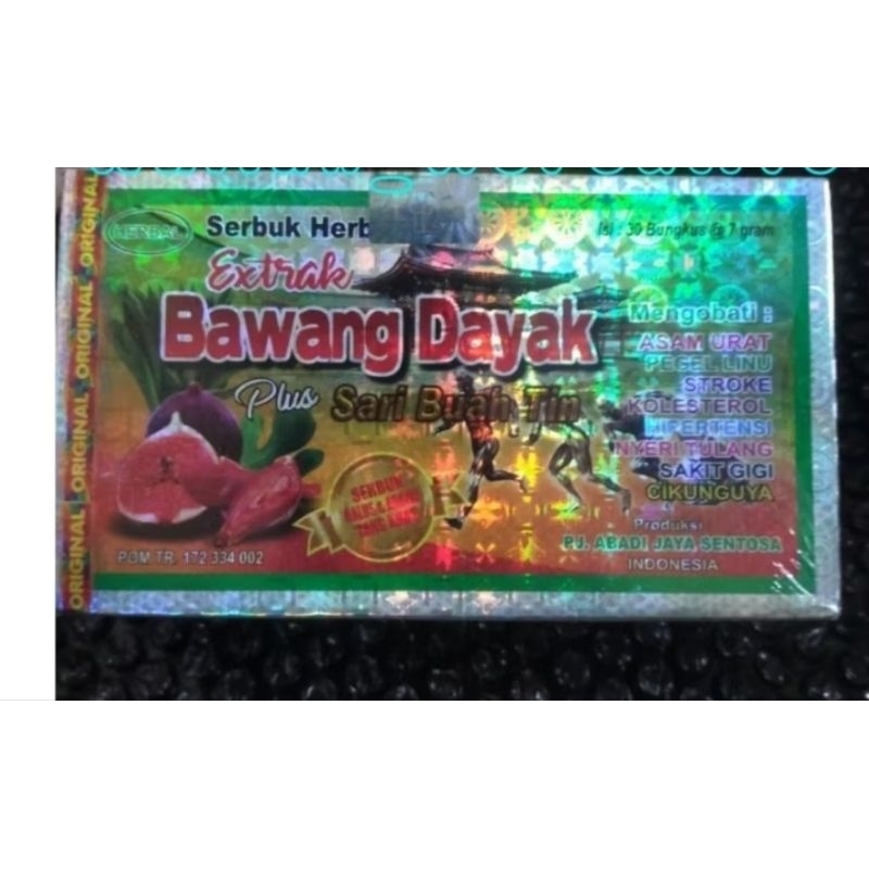 Bawang Dayak Jamu Serbuk Original