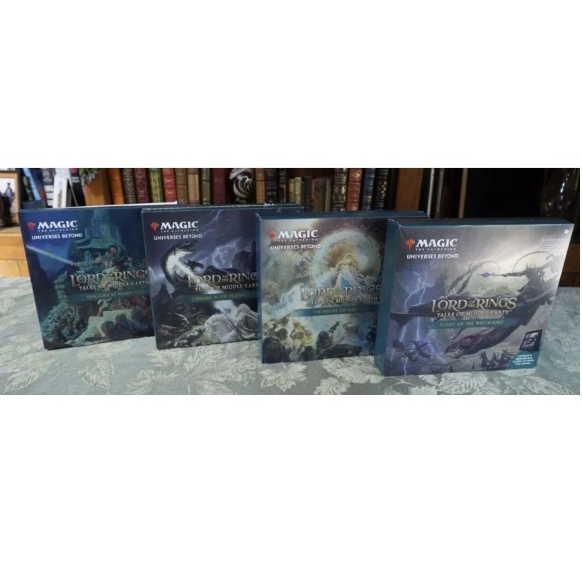 MTG Lord of The Rings Tales of Middle Earth Scene Box Bundle