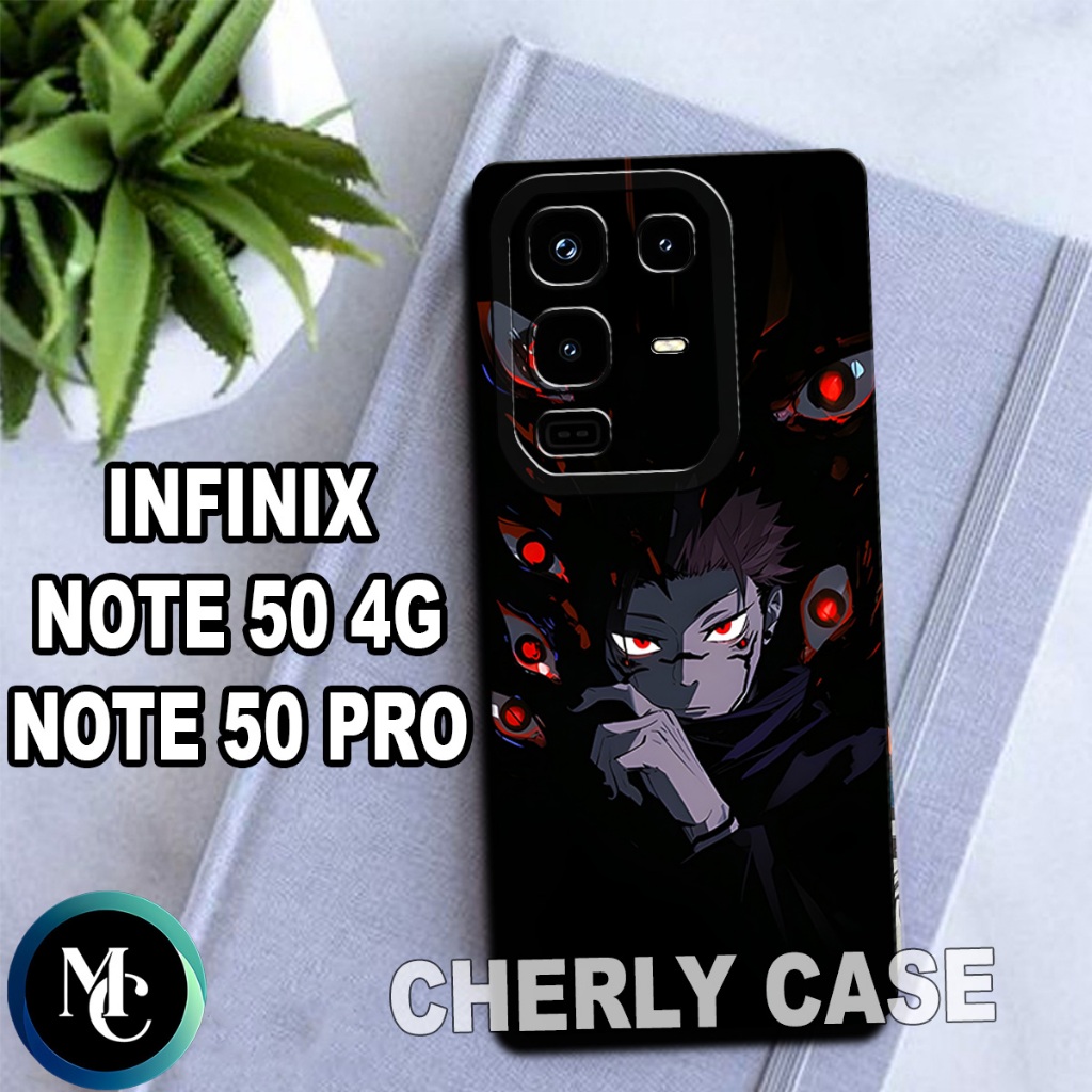 case karet untuk INFINIX NOTE 50 4G/CC8/Motif ANIME/case/Casing INFINIX NOTE 50 PRO/softcase