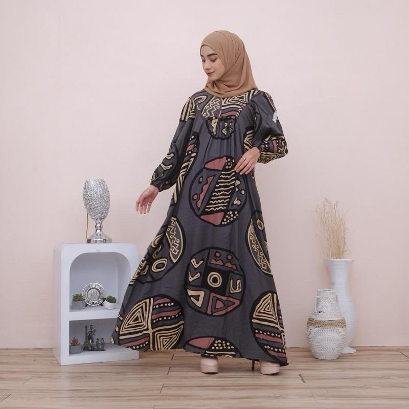 Abaya Gamis Eva Dove By Ayunabella Jakarta