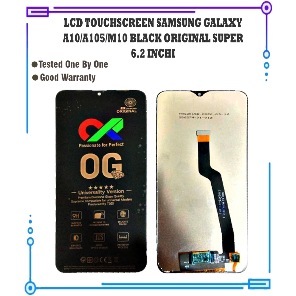 Lcd LCD lcd Touchscreen Samsung A10 A105 / M10 M105 FULLSET