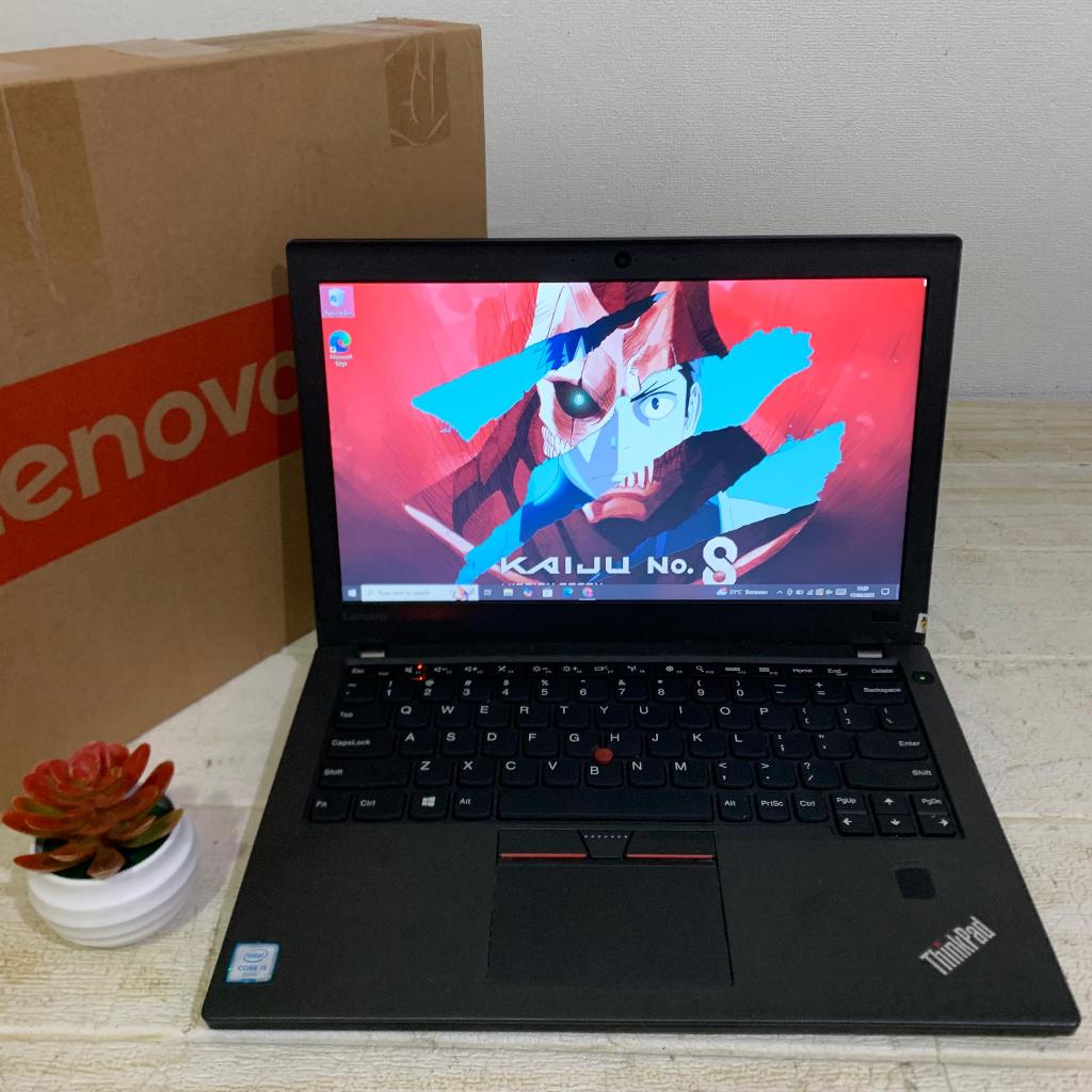 Second Laptop Slim Lenovo Thinkpad X270 | Core i5 6200U | RAM 16 GB | SSD 256 GB | Layar 12"FHD | Wi